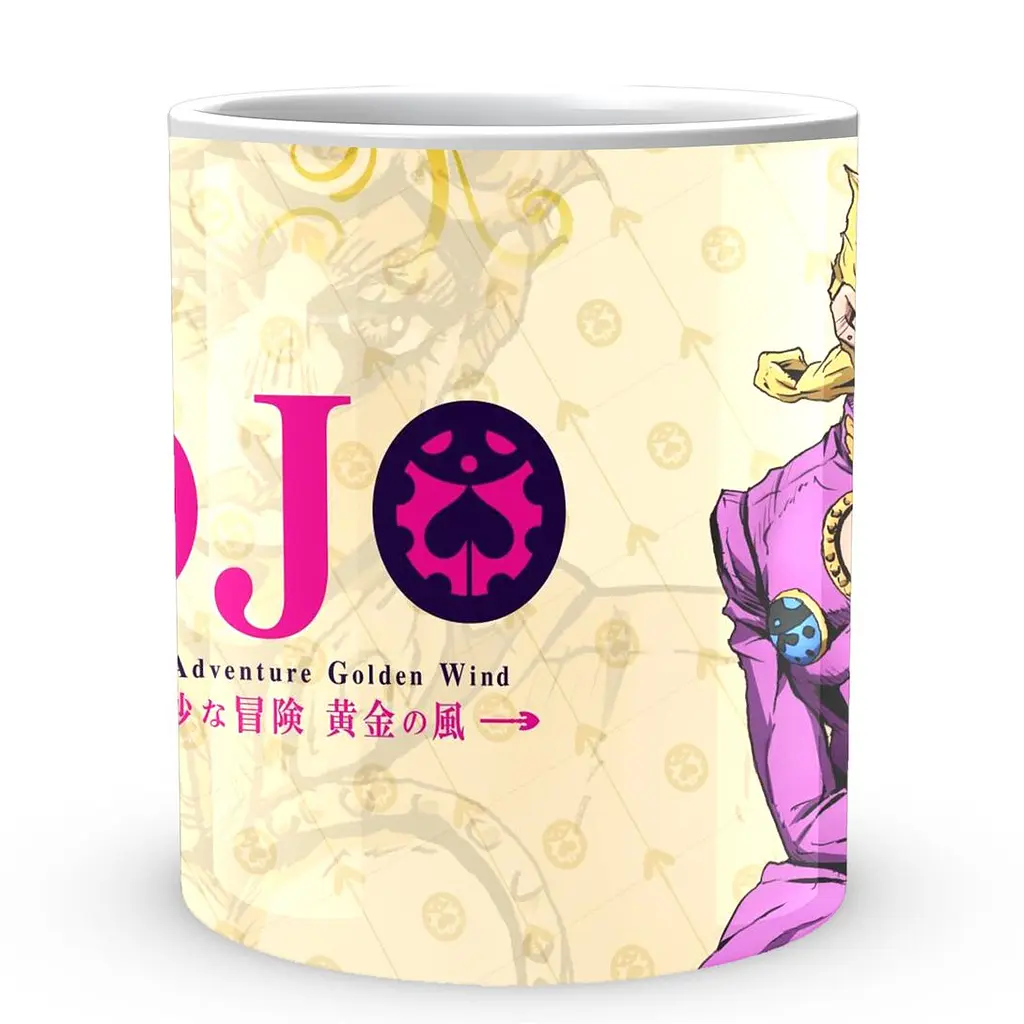 Кружка GeekLand Невероятные приключения ДжоДжо JoJo's Bizarre Adventure Джорно Jojo JJ 02.585 330 мл белая - фото 2
