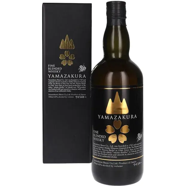 Виски Yamazakura Fine Blend 40% 0.7 л в подарочной коробке - фото 3