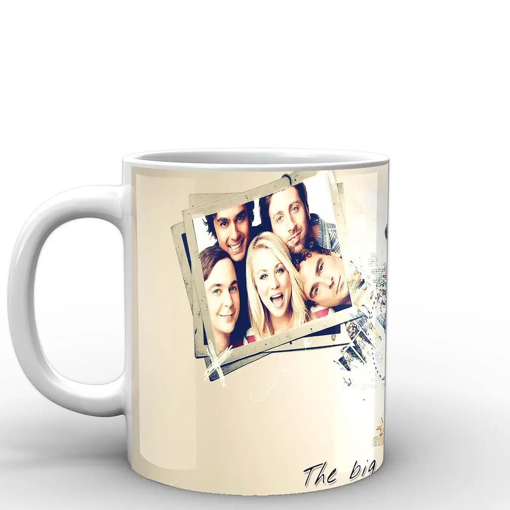 Кружка GeekLand Теория большого взрыва The Big Bang Theory мультифандом BB.002.26 330 мл белая - фото 2