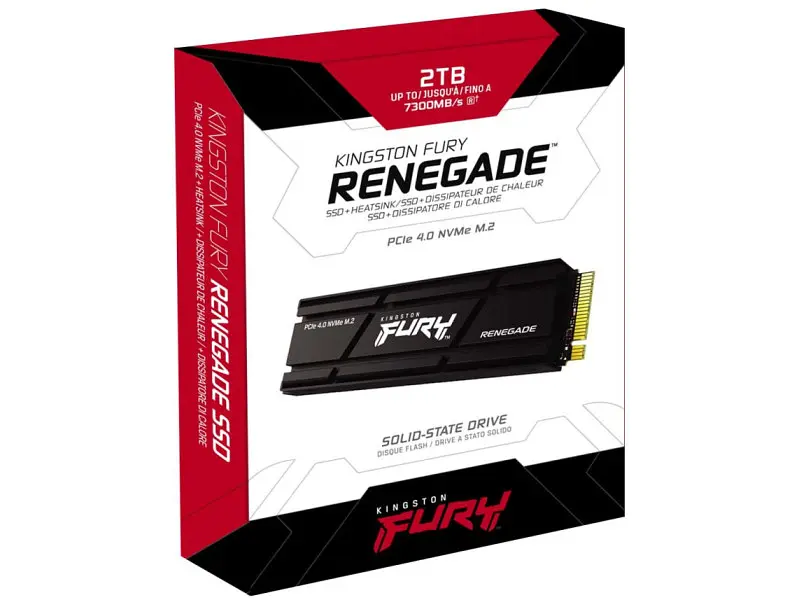 SSD-накопичувач Kingston FURY Renegade with Heatsink 2 TB (SFYRDK/2000G) - фото 3