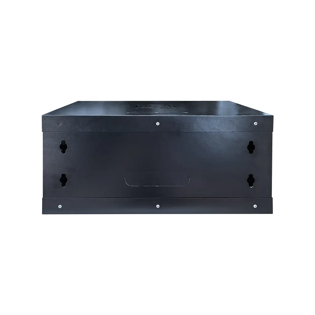 Шафа настінна GEAR 4U 19'' 600x600x280 мм, black (GWMSN-4U-600-600) - фото 4