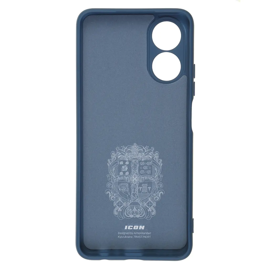 Чехол ArmorStandart ICON для OPPO A17 4G Camera cover Dark Blue (ARM64849) - фото 2
