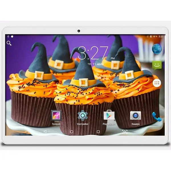 Планшет-телефон Hoozo MT116 2GB RAM Silver + Чохол-книжка + Карта пам'яті 64GB - фото 3