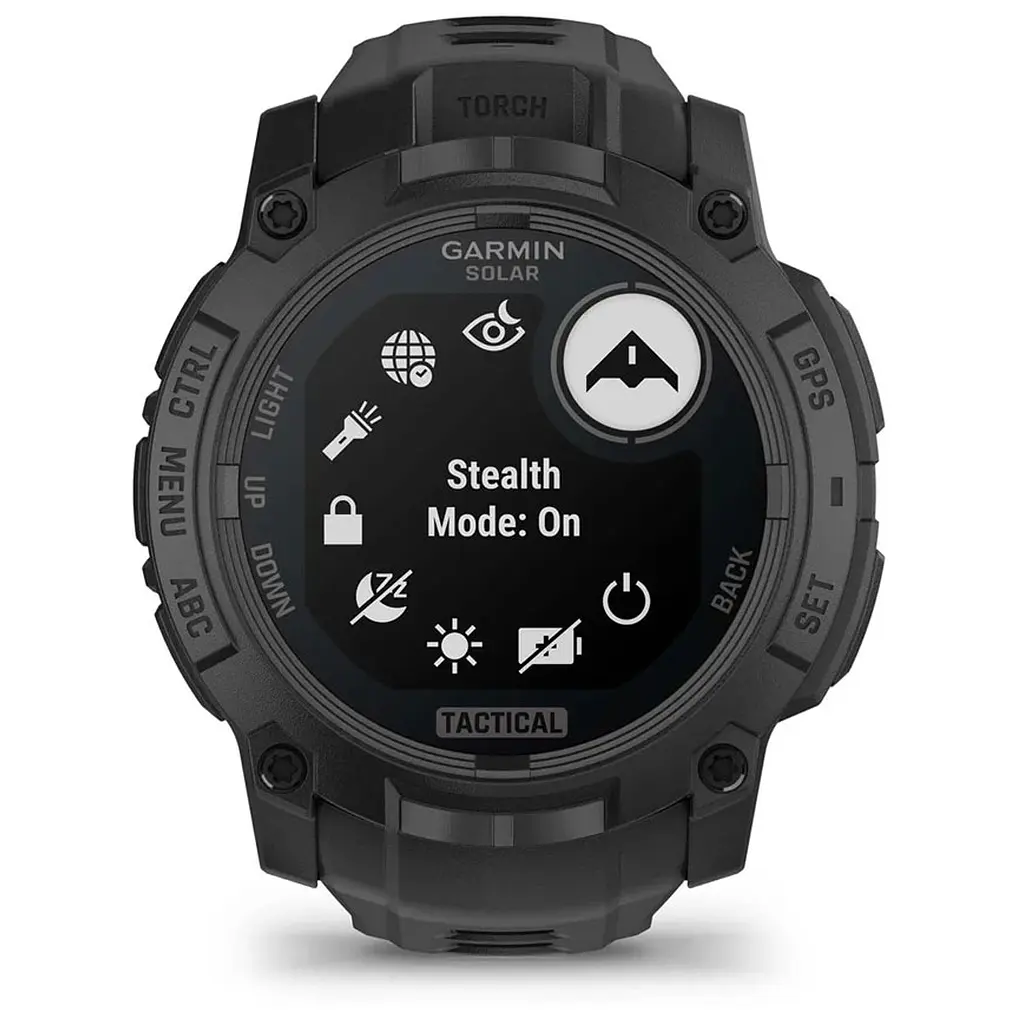 Смарт-годинник Garmin Instinct 3, Tactical, Solar, 50mm, Black,GPS смарт-годинник (010-02935-50) - фото 7