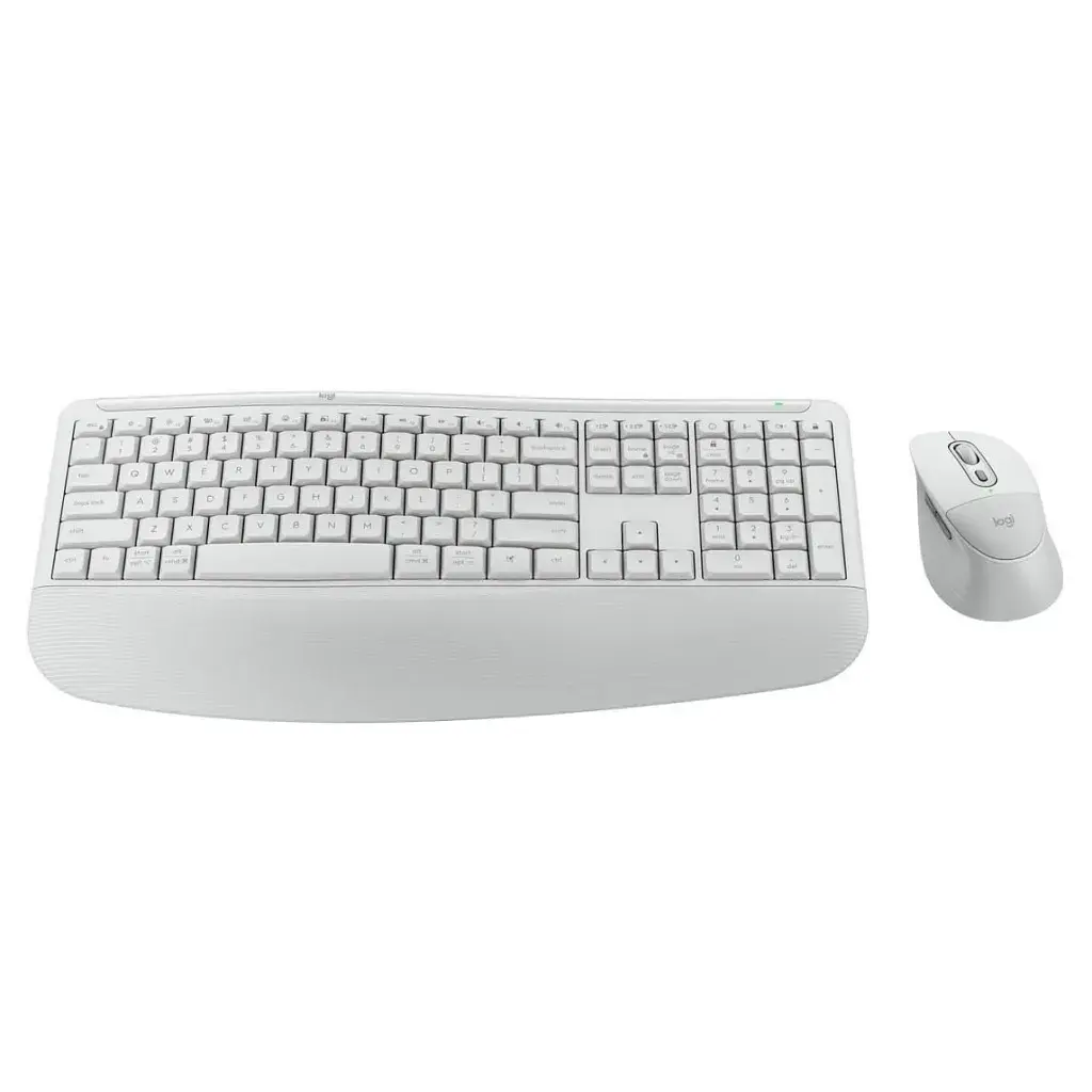 Комплект Logitech Signature Comfort Plus MK880 Wireless/USB-C for Business UA Off-White (920-014033)