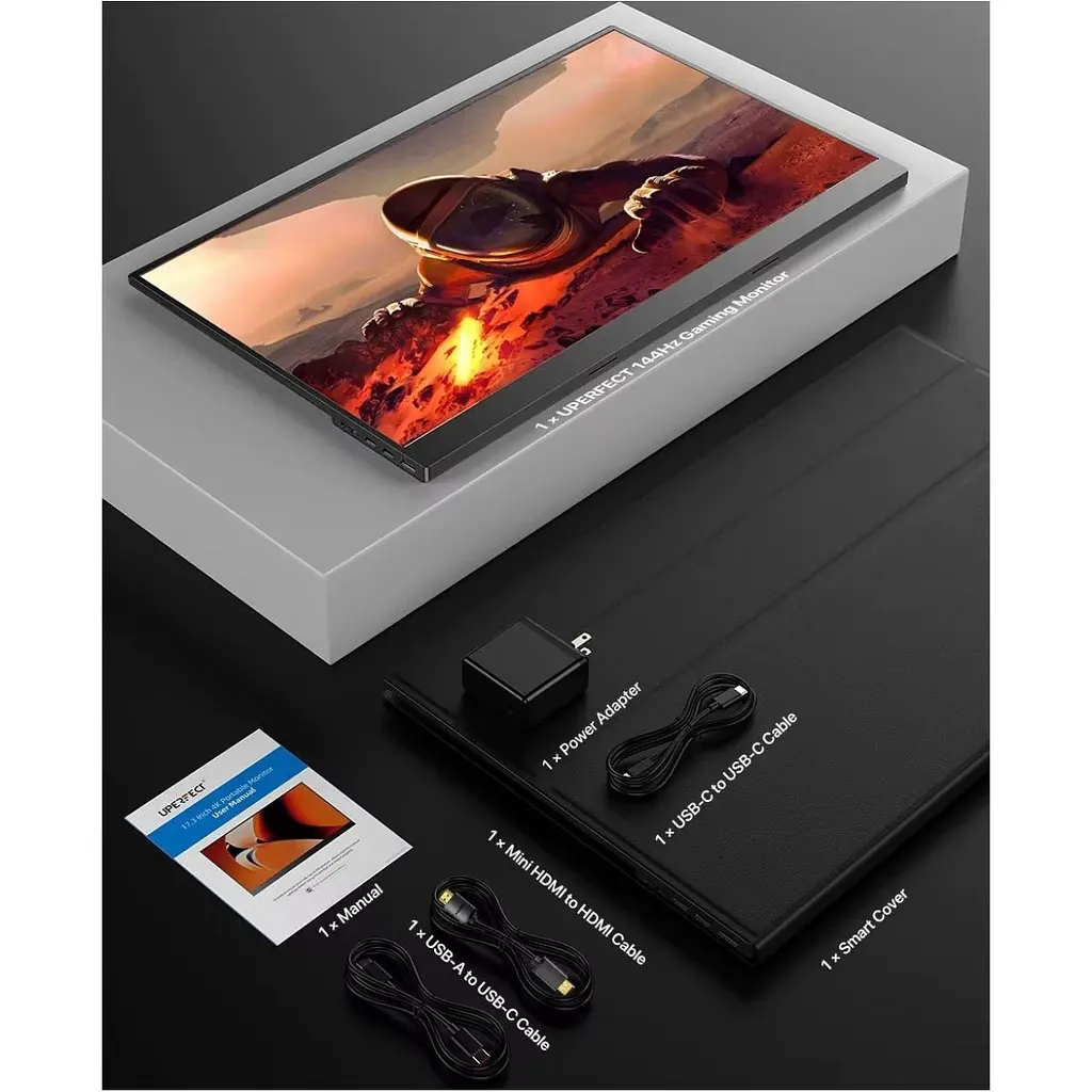 Портативний монітор UPERFECT UPlays K8 17.3" FHD 144Hz [132771] - фото 6