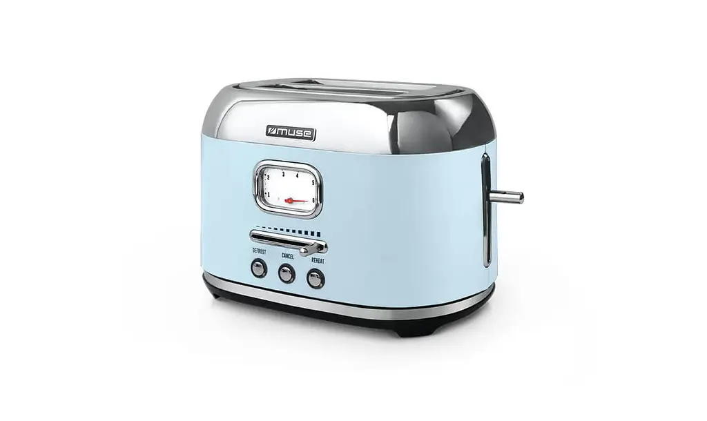 Тостер Muse блакитний MS-120 VB - фото 3