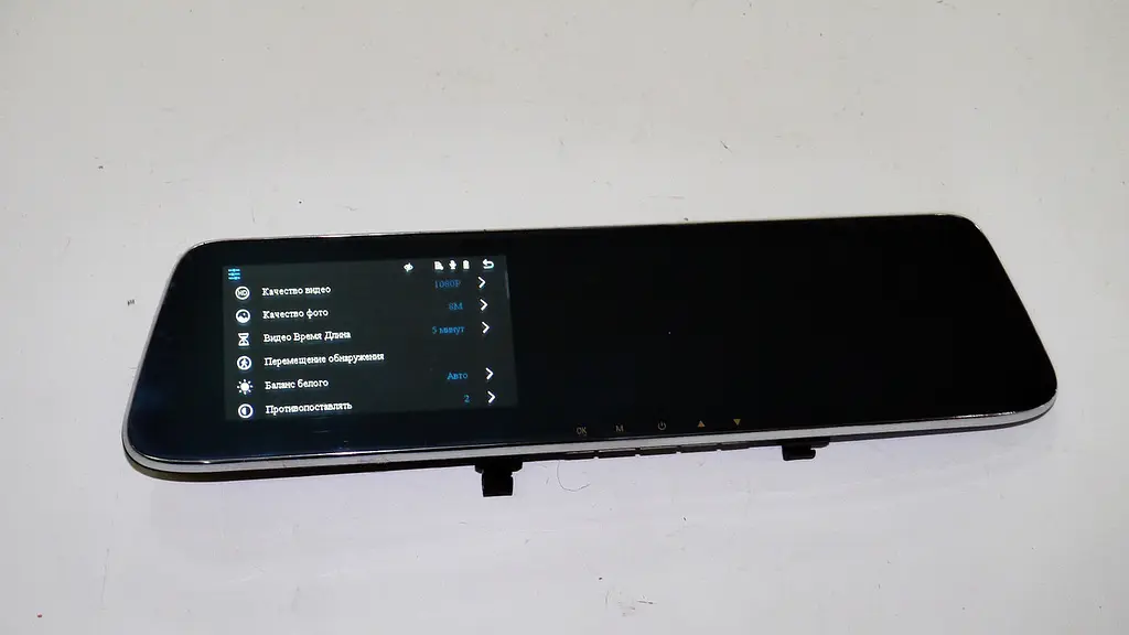 Дзеркало відеореєстратор з камерою заднього виду full hd L 909C 4,3 дюйма Оригінал - фото 4