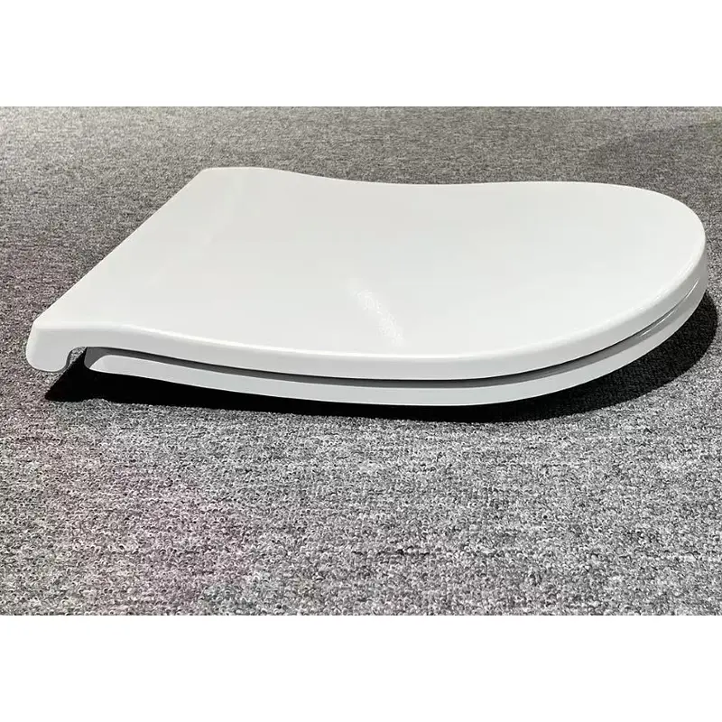 Сидіння-кришка для унітазу Koer AC-0101-Seat Cover 450х390х80mm дюропласт з мікроліфтом KR5617, Білий - фото 5