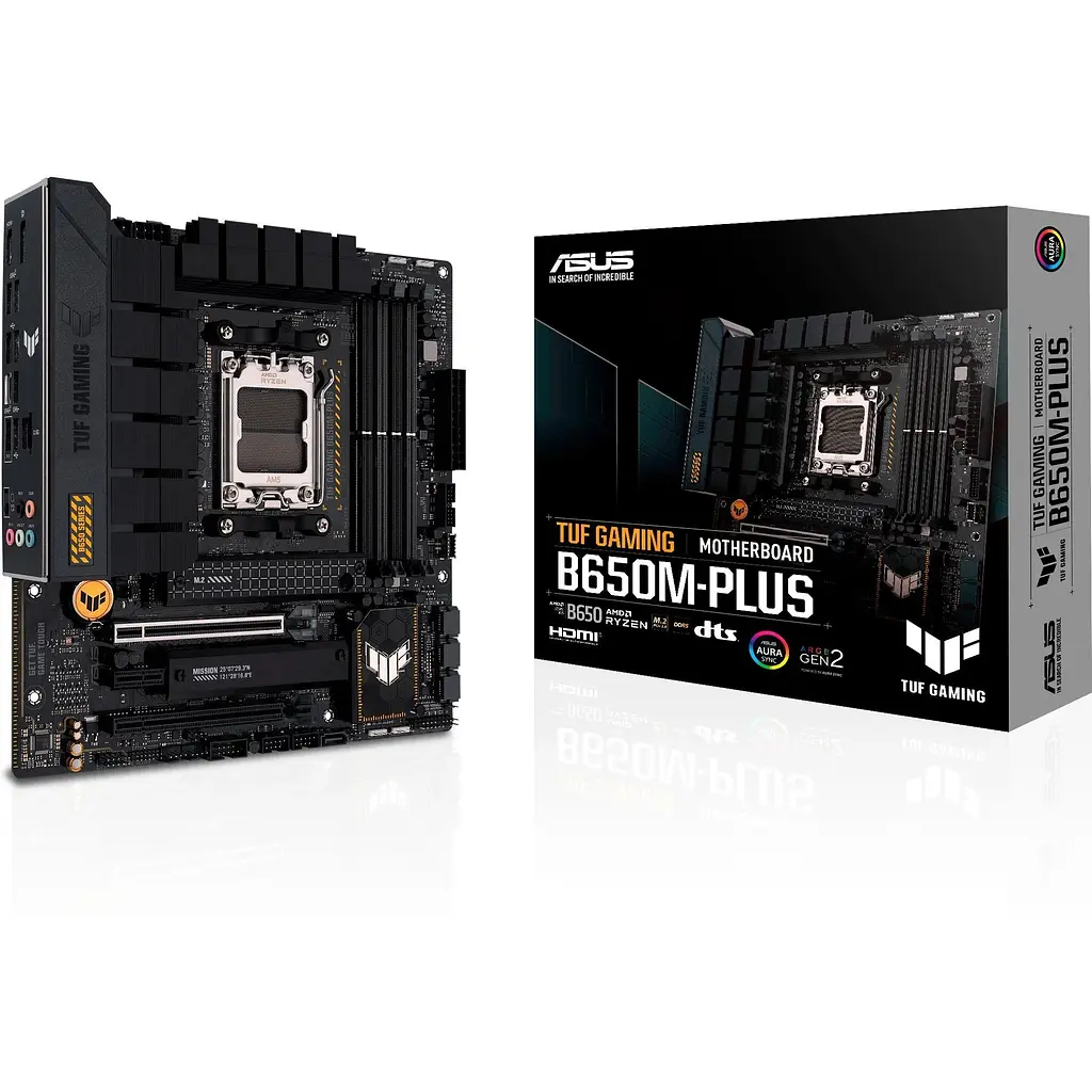 Материнская плата Asus TUF Gaming B650-PLUS sAM5 B650 4xDDR5 M.2 HDMI DP mATX - фото 8