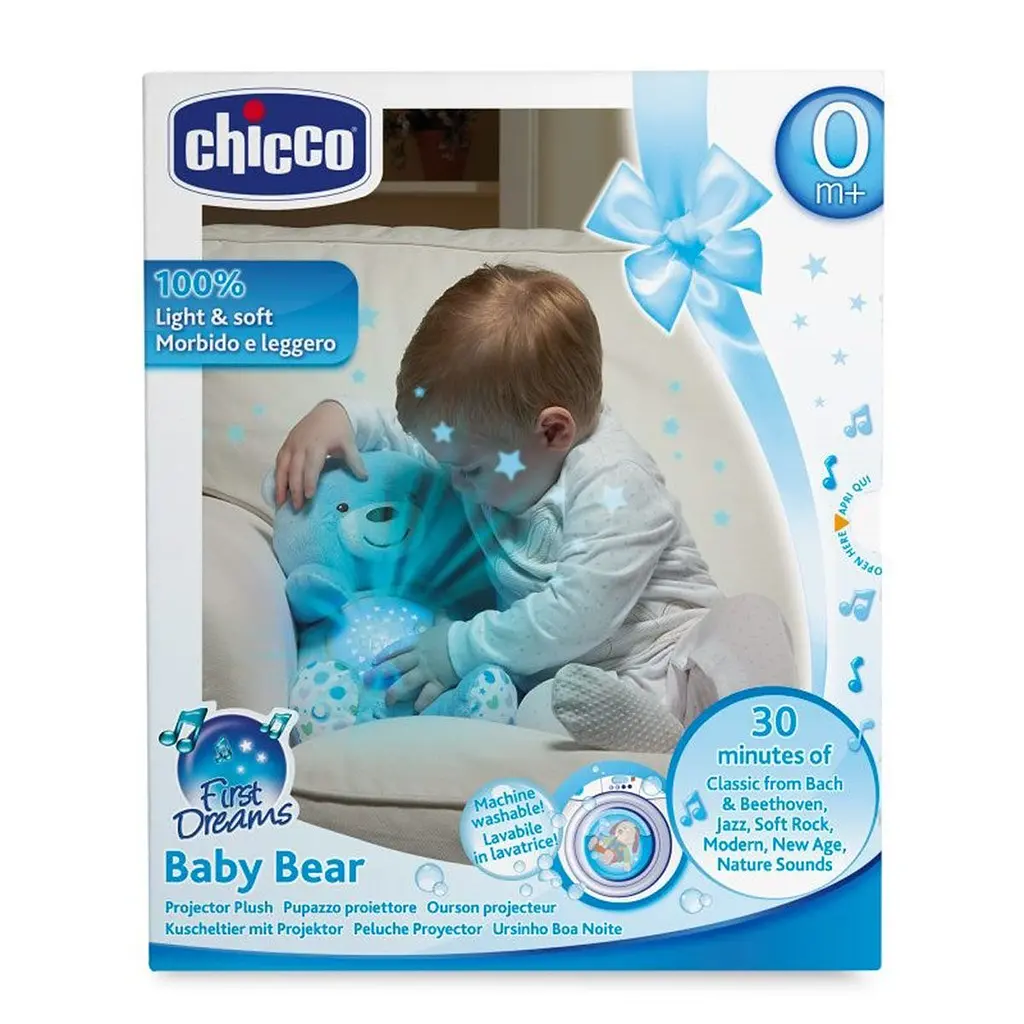 Іграшка музична Chicco Ведмедик з проектором, блакитний (08015.20) - фото 10