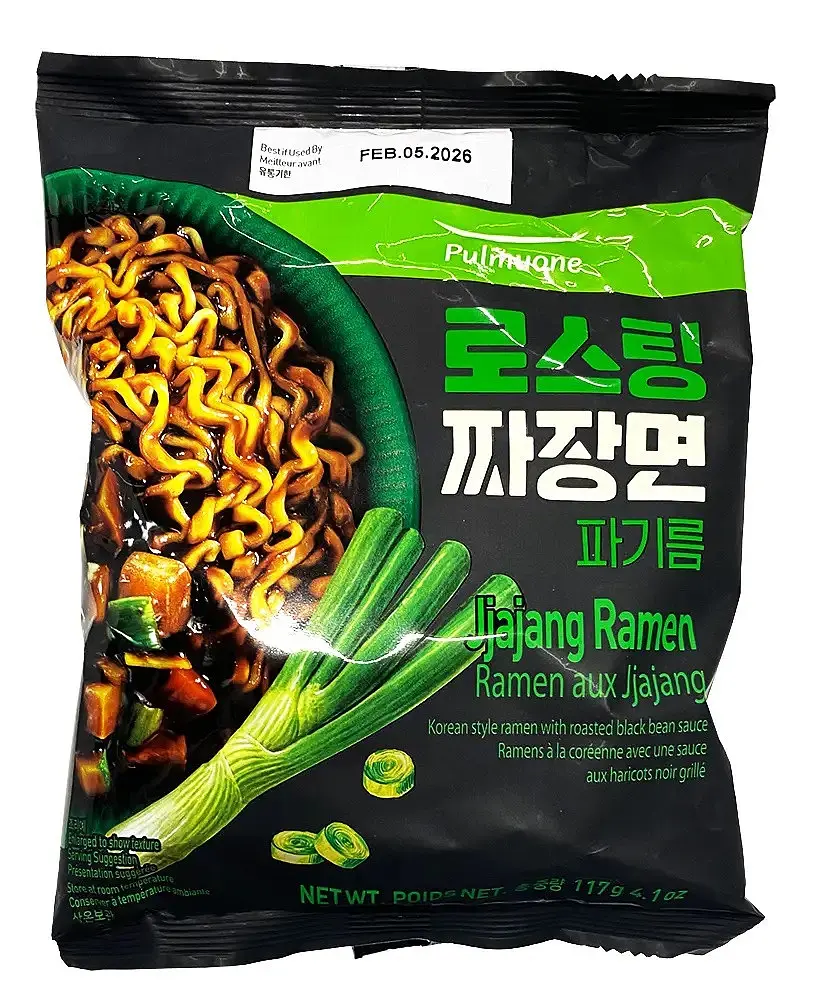 Локшина рамен Pulmuone Jjajang Ramen Ramen aut Jjajang не гостра 117 г