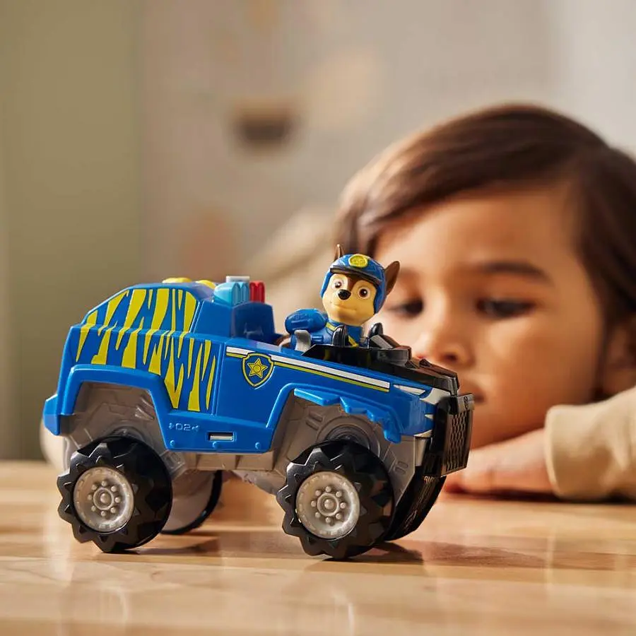 Великий рятувальний автомобіль-трансформер Spin Master PAW Patrol Джунглі Цуценячий патруль з водієм Гонщик (SM17776/0594) - фото 7
