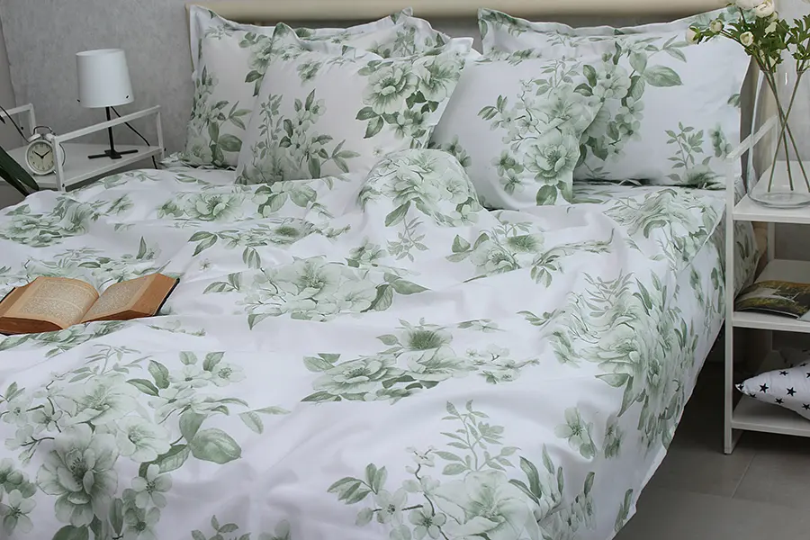Комплект постільної білизни Євро TAG tekstil pbe0042252 - фото 5