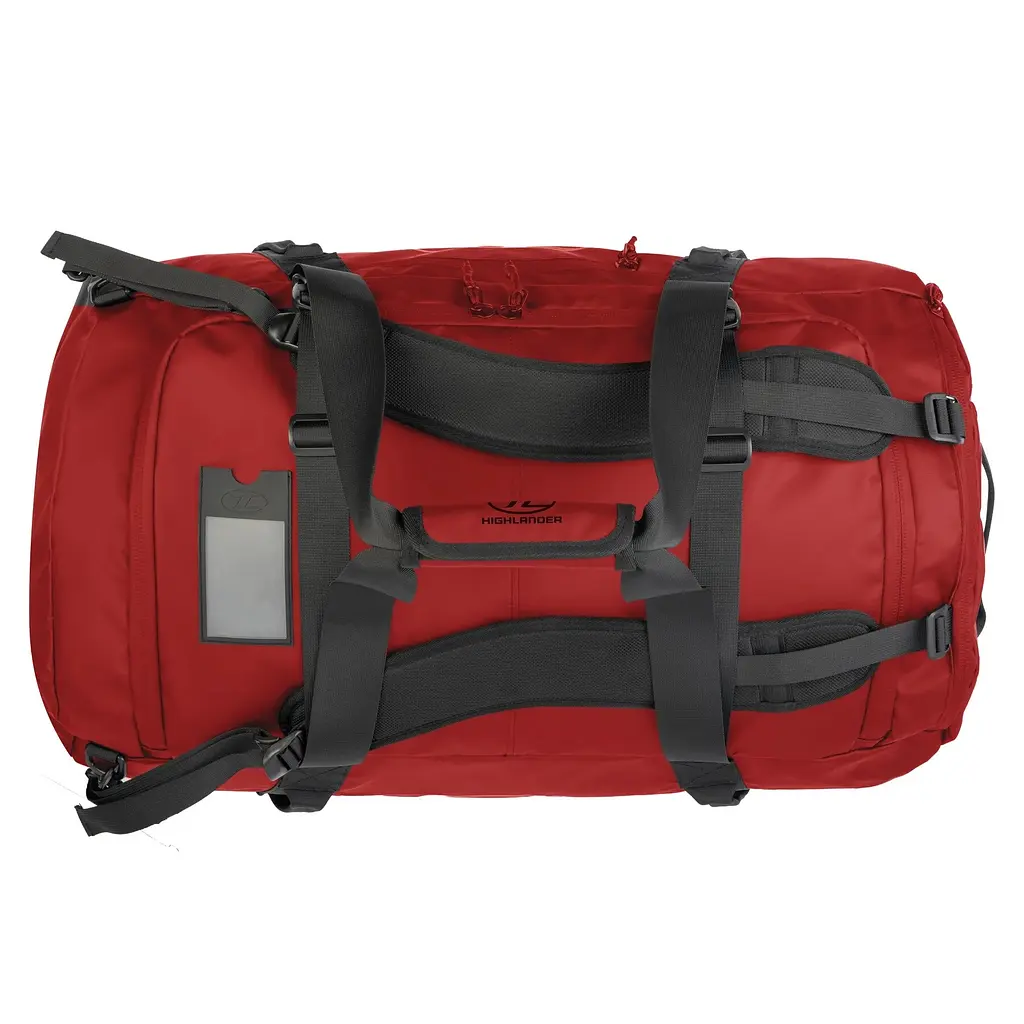 Сумка дорожня водозахисна Highlander Hauler Duffel 90L Red (DB134-RD) - фото 2