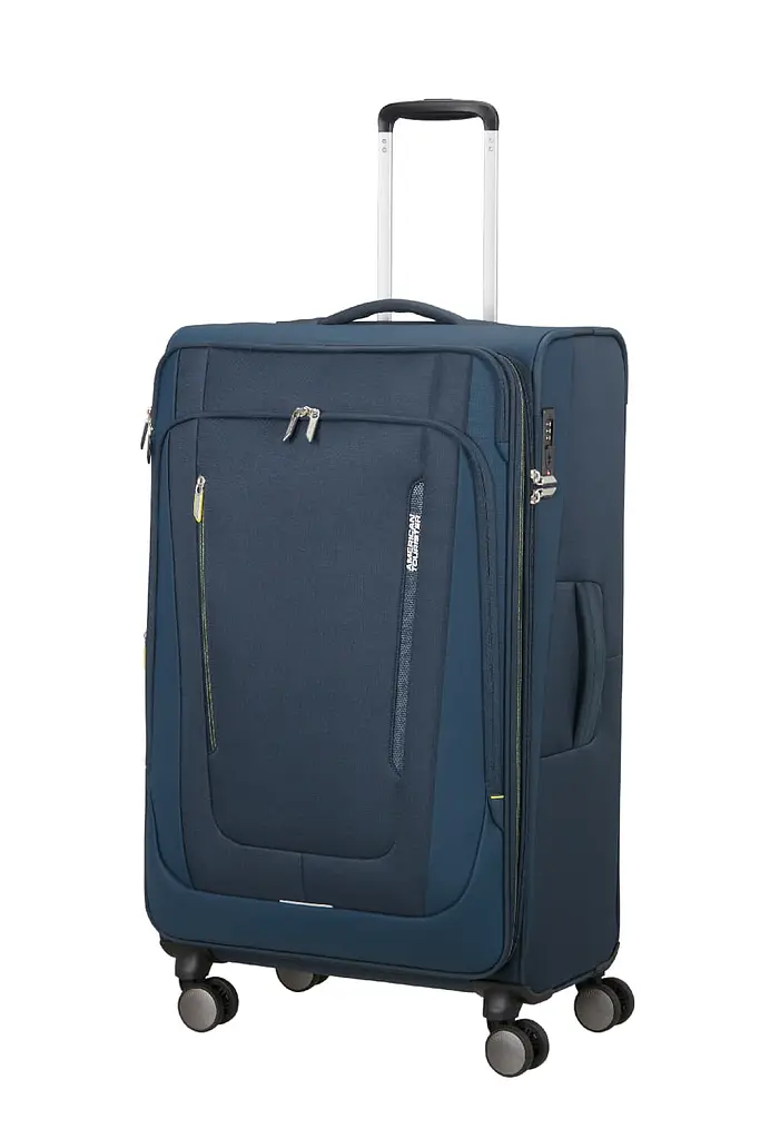 Валіза 79 См American Tourister WANDERLITE DARK NAVY 79x48x31(34) MJ6*41006 - фото 4