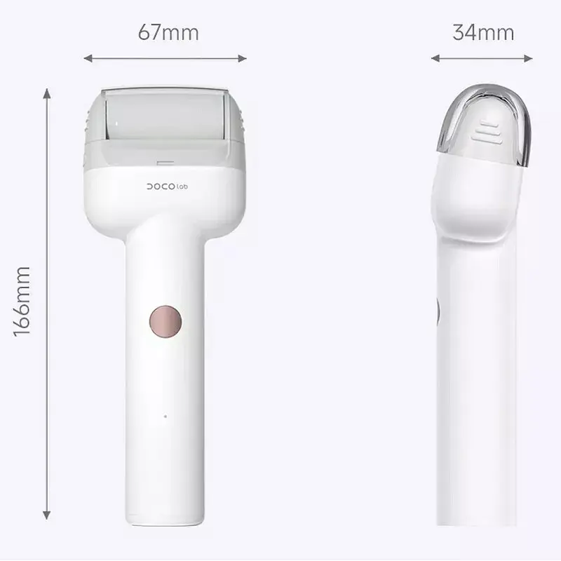 Електрична пилка для п'ят Xiaomi DOCO Electric Foot Repair Pro (736126) - фото 5