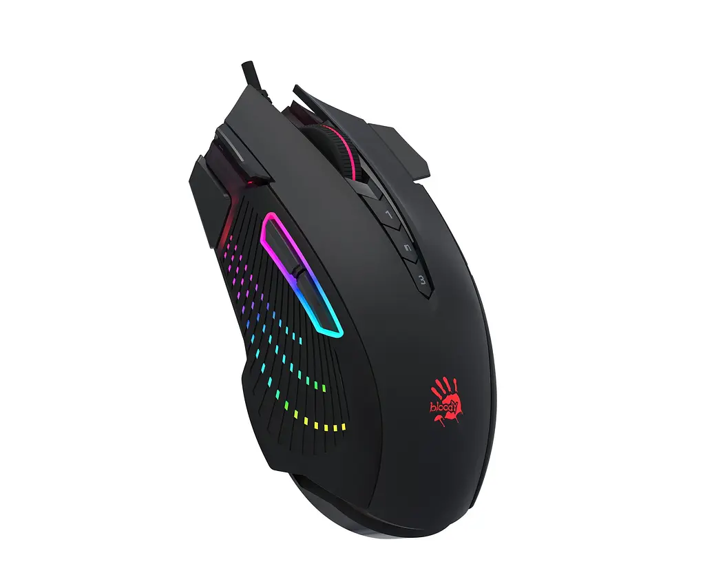 Миша A4Tech Bloody J90s Black - фото 2