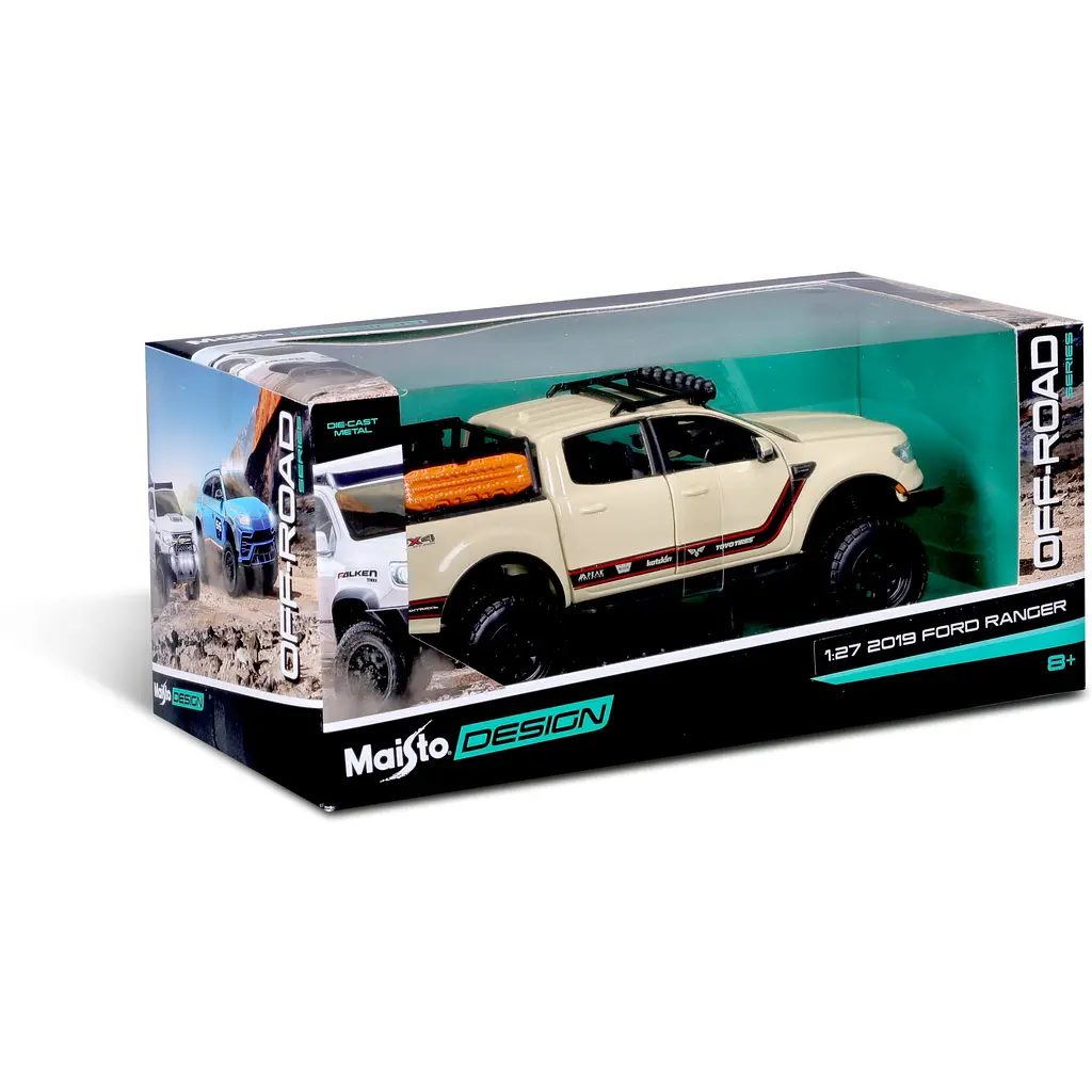 Игровая автомодель Maisto 2019 Ford Ranger Sand 1:24 (32540 Sand) - фото 7