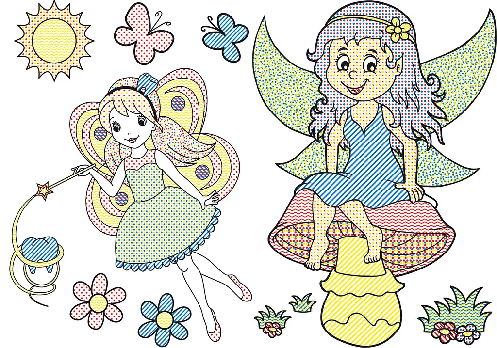 Водяна розмальовка Кристал Бук Подружки феї, 8 сторінок (F00022911) - фото 2