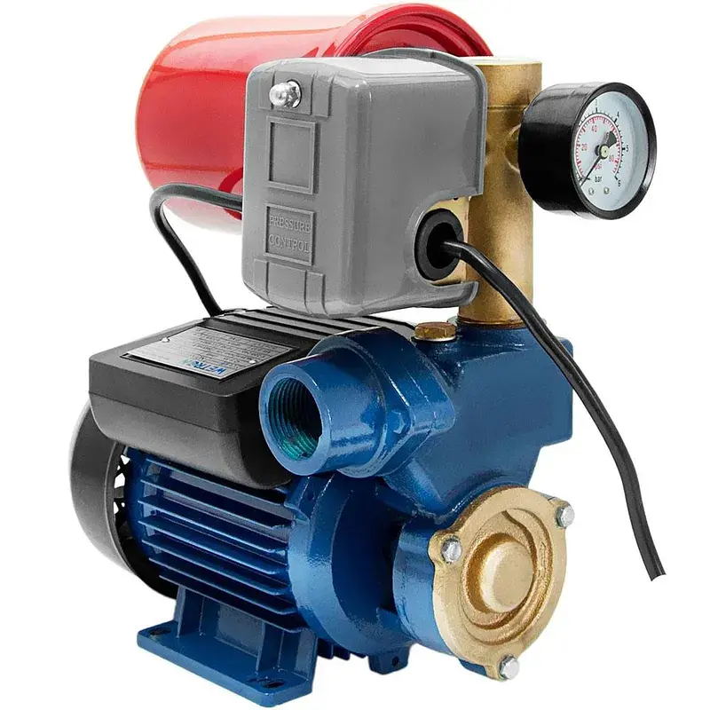 Станція 0.37 кВт Hmax 32 м Qmax 35 л/хв (вихровий насос) 1л WETRON AUTOGP125Z (776010) - фото 2