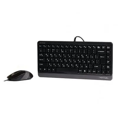 Комплект A4Tech F1110 USB Grey (4711421987547) - фото 2