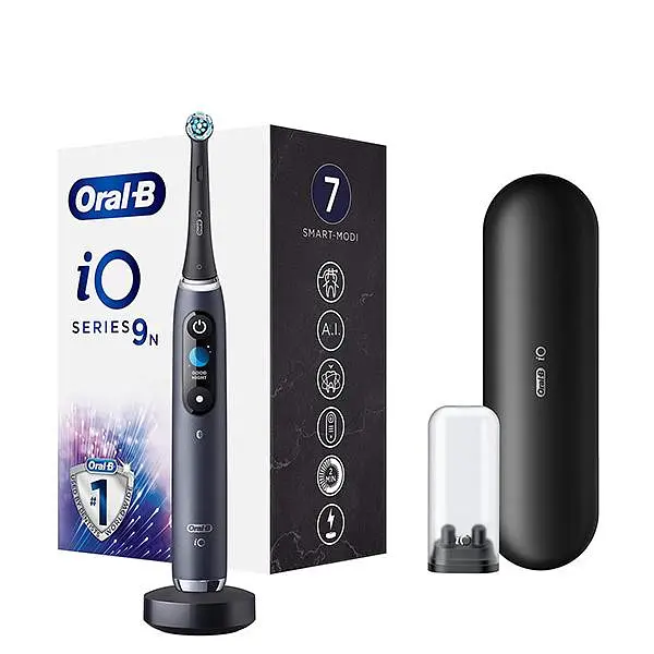 Електрична зубна щітка Oral-B Series 9N (IOM9.2Q2.2AD) Black Onyx (4210201408666)