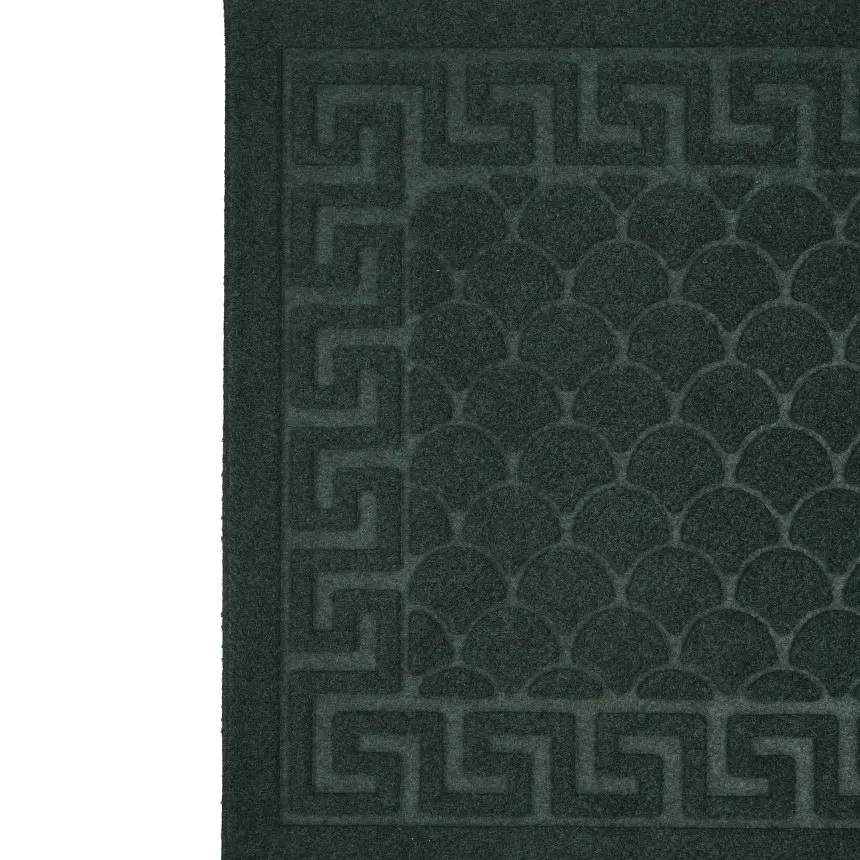 Килимок придверний Eco Fabric Луска без кромки смарагд 40 х 60 см (4060-005) - фото 6