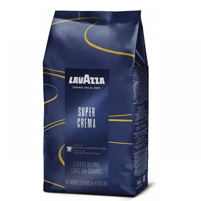 Кава в зернах Lavazza Super Crema 1 кг