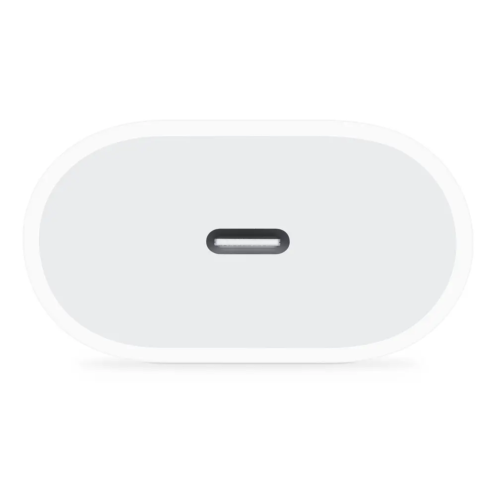 Зарядний пристрій 20W USB-C Power Adapter MHJ83ZM, швидка зарядка для iPhone, iPad, AirPods та Apple Watch, Original (ARM57944) - фото 3