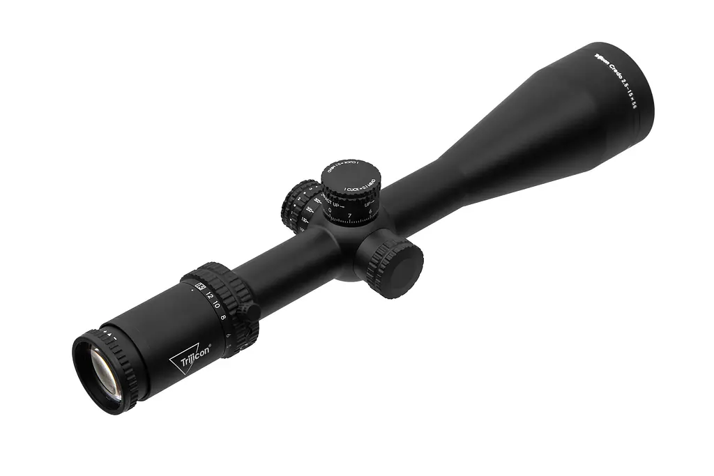 Приціл оптичний Trijicon Credo 2.5-15x56 (30 мм) illum. MRAD Crosshair SFP Red - фото 2