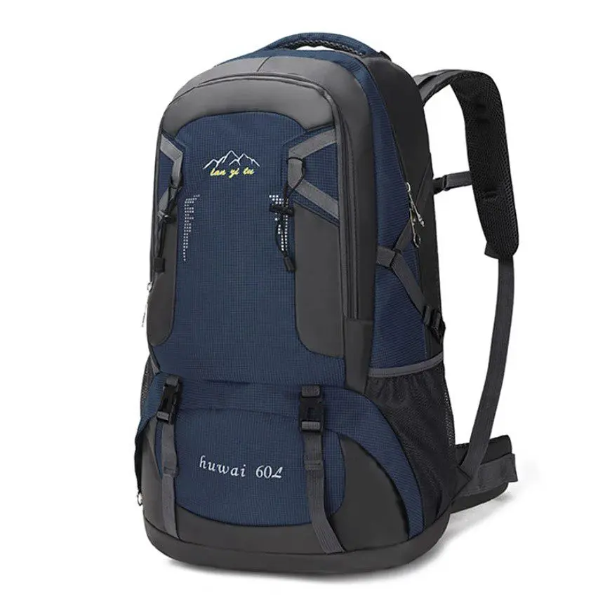 Рюкзак спортивний туристичний для ноутбука 17.4 Voltronic Huwai 60L 65x32x24cm Blue - фото 2