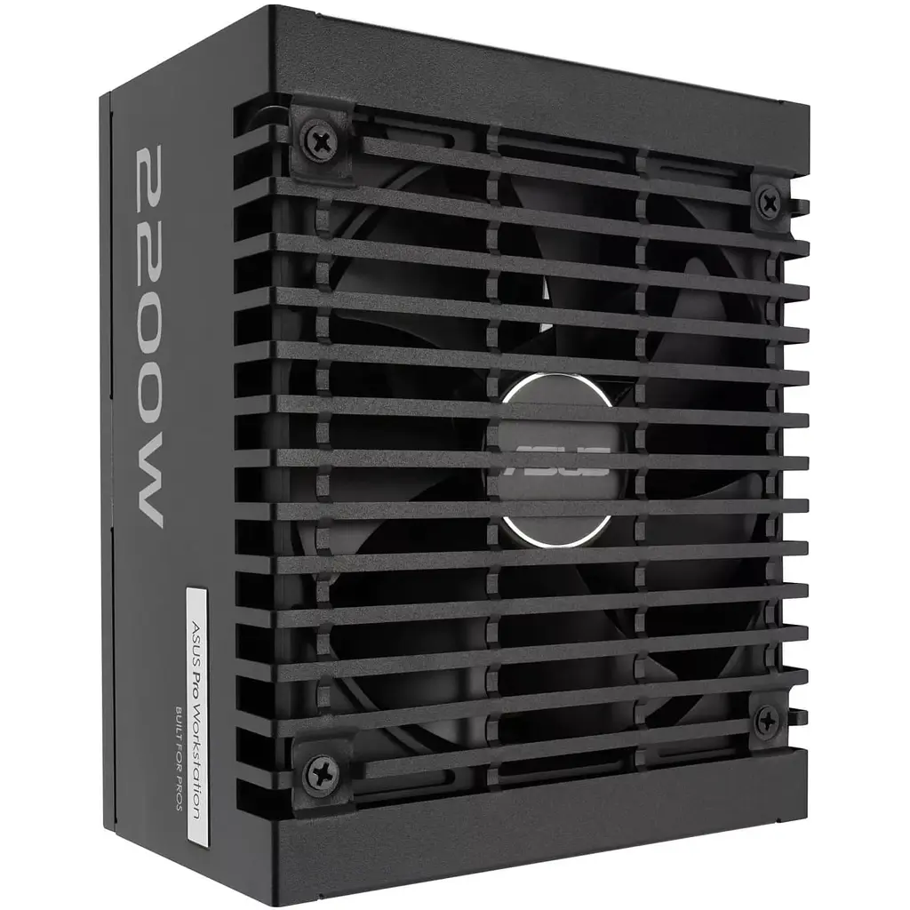 Блок живлення ASUS Pro WS 2200W 80+ Platinum (90YE00Z1-B0NA00) Black - фото 6
