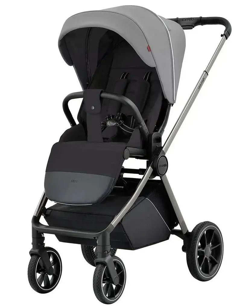 Прогулянкова коляска Carrello Ultra CRL-5525 Silk Grey BF реверсивний блок легка рама захист від сонця - фото 2