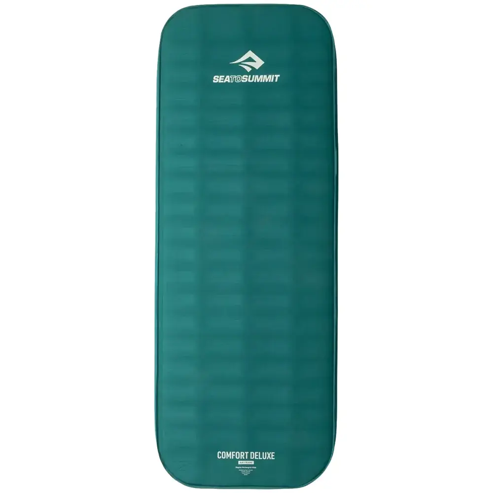 Килимок самонадувний Sea To Summit Comfort Deluxe Self Inflating Mat Regular Rectang Wide rain forest