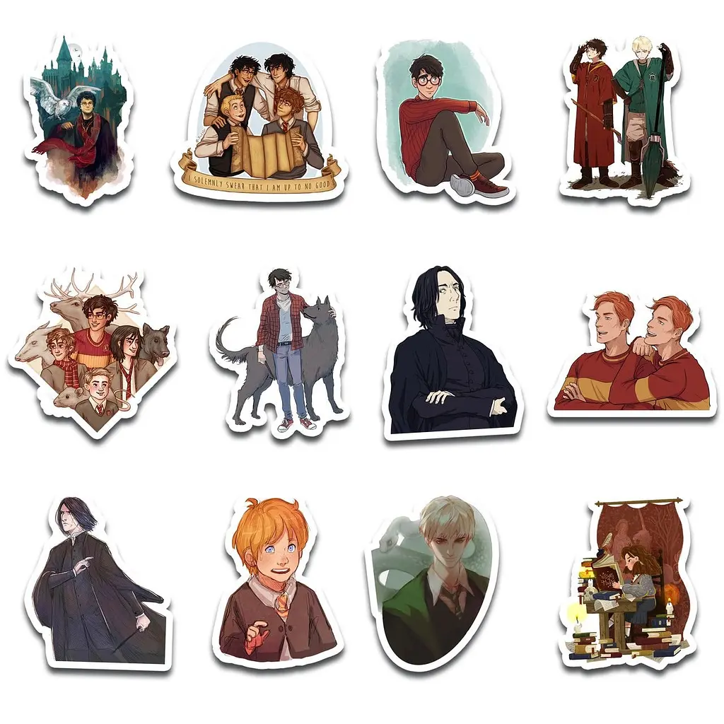 Стікерпак GeekLand Harry Potter 45 штук (SP HP 01) - фото 4