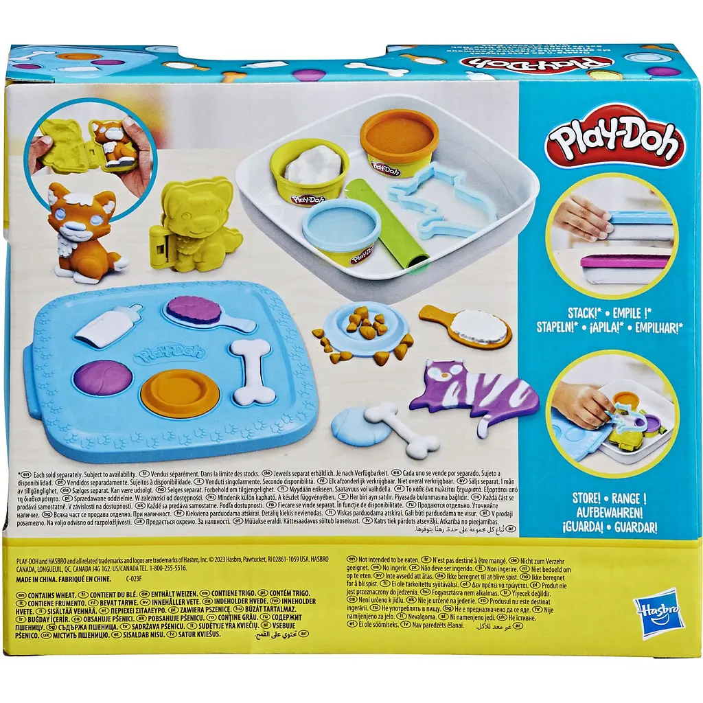 Набір для творчості з масою для ліплення Hasbro Play-Doh Create N Go Pets Playset (F6914_F7528) - фото 4