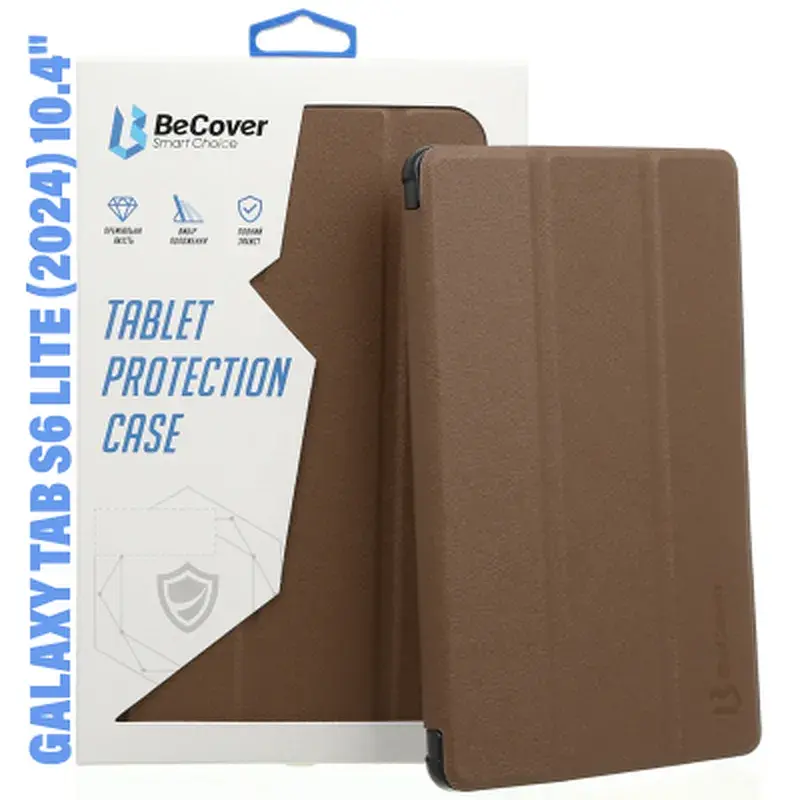 Чохол до планшета BeCover Smart Case Samsung Galaxy Tab S6 Lite (2024) 10.4" P620/P625/P627 Brown (710814)