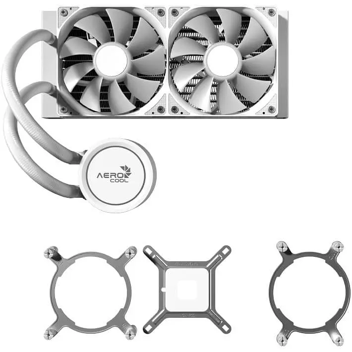 СВО Aerocool Abyss L240R White (ACLA-AB24117.21) - фото 4