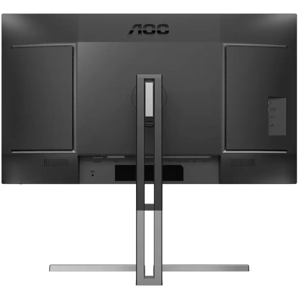 TFT 27" AOC U27U3CV, Nano IPS, 2хHDMI, DP, USB-C, USB-hub, HAS, Pivot, кол., чорно-срібл - фото 6