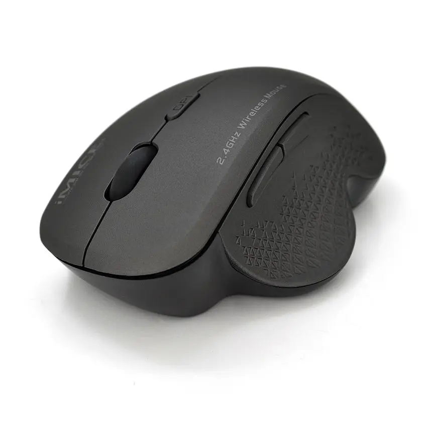 Мышь беспроводная iMICE G-6, 6 кнопок, 1600 DPI, 1xAA, 2.4Ghz 10м Black - фото 2