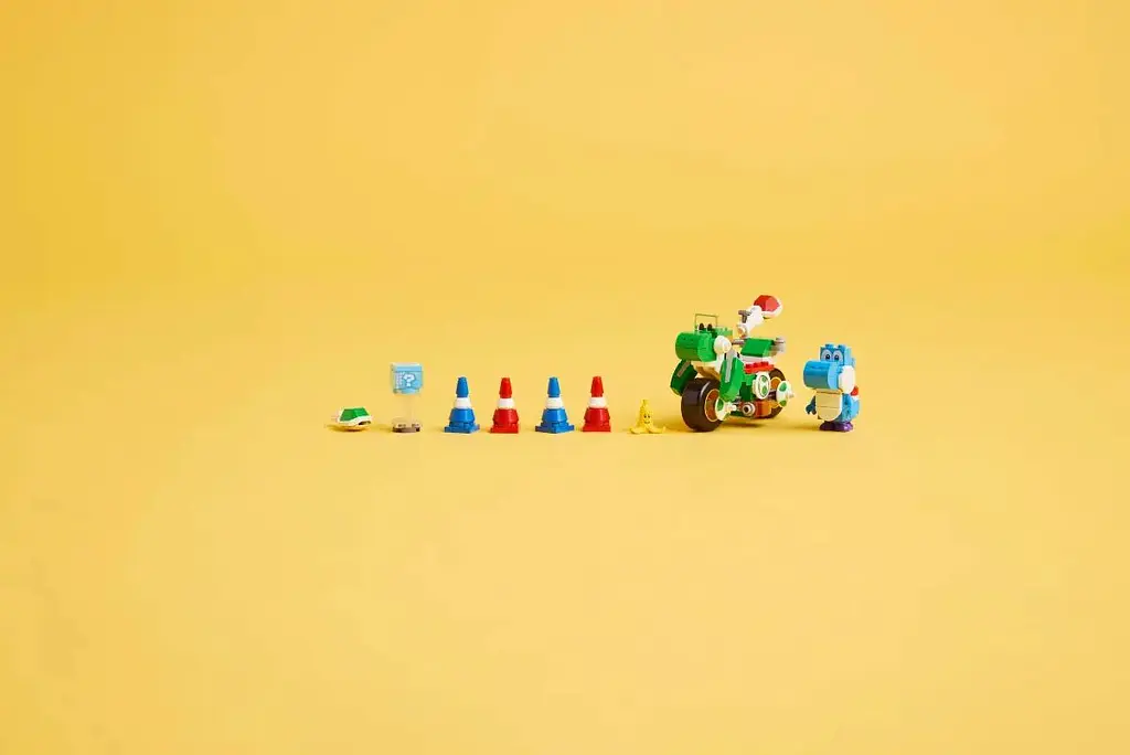 Конструктор LEGO Super Mario Mario Kart - Yoshi Bike 133 детали (72031) - фото 6