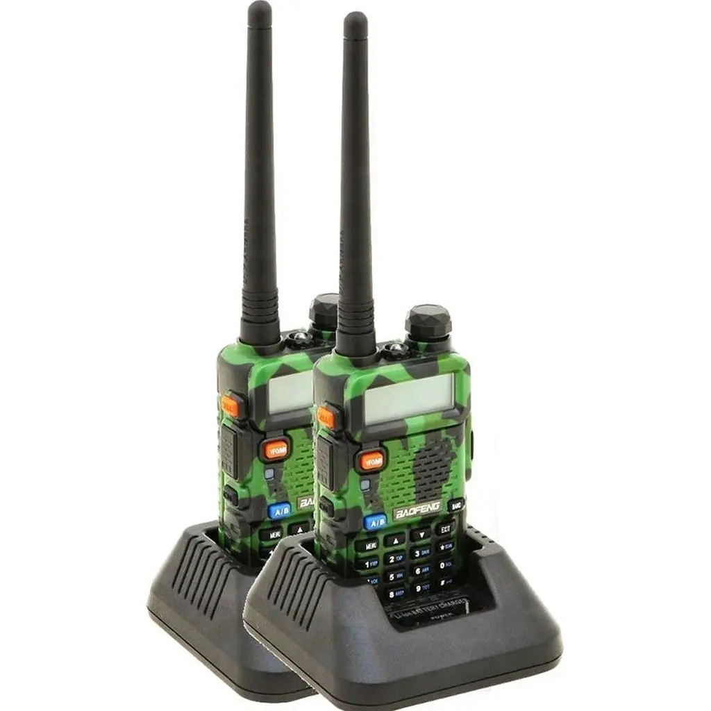 Рація Baofeng UV-5R Tactical Camo 2 шт UV-5R_Tactical_Camo [141722] - фото 5