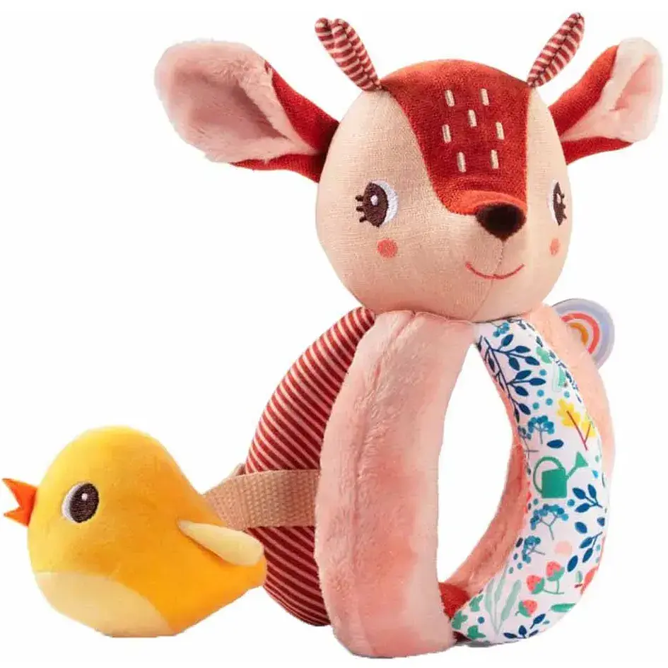 Брязкальце з ручками Lilliputiens Оленя Стелла (83368) - фото 2