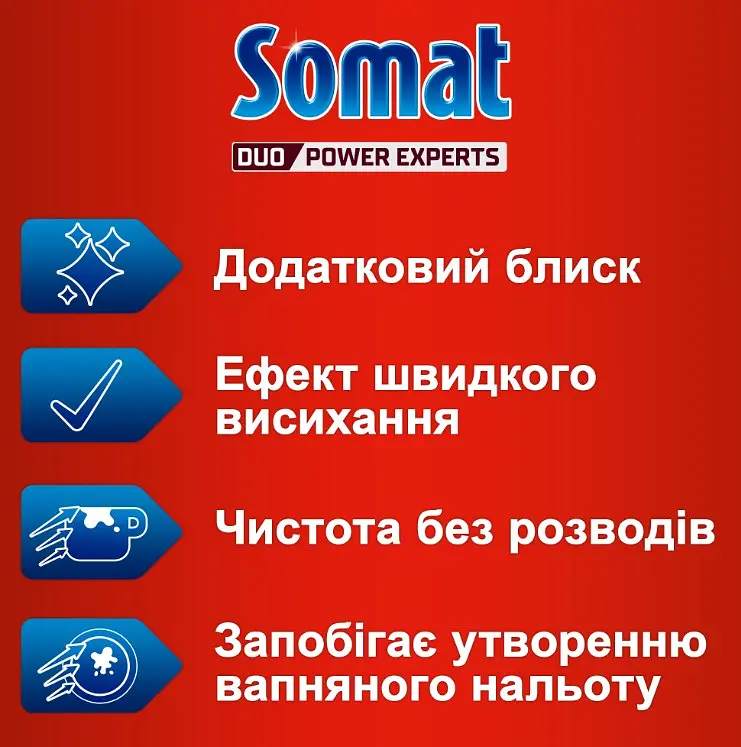 Ополаскиватель для посудомоечных машин Somat Тройное действие 500 мл - фото 5