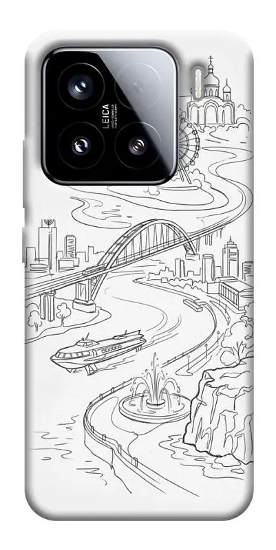 TPU чохол Demsky Dnipro spirit для Xiaomi 15