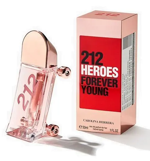 Оригінал Carolina Herrera 212 Heroes Forever Young 30 мл Парфумована вода