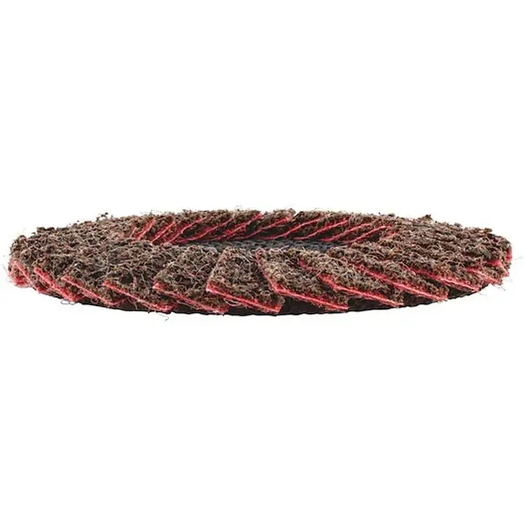 Диск пелюстковий Wurth Red Perfect 3D Coarse Zebra флісовий D125 22.23 мм (0585710320) - фото 4