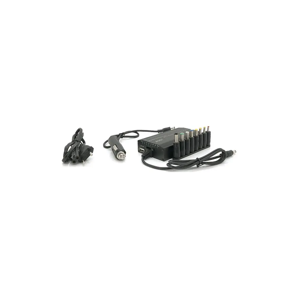 Блок живлення до ноутбуку Voltronic 100W Universal + Auto(12V), ручн. регулювання, 8 роз'ємів (34818 / YT-YBBP/100W) - фото 2
