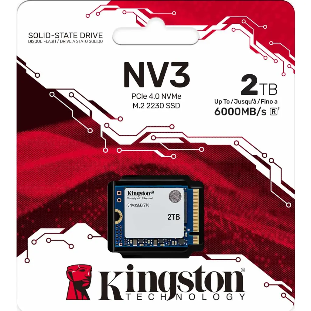 Накопичувач SSD M.2 2230 2TB NV3 Kingston (SNV3SM3/2T0) - фото 3